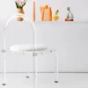 Arch Lucite Accent Chair White