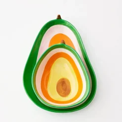 Avocado Ceramic Bowl Green
