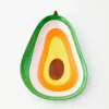 Avocado Ceramic Plate Green