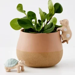Barking Barry Ceramic Pot Hanger