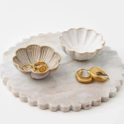 Blossom Ceramic Trinket Dish Set