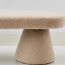 Boucle Bench Seat Cream