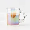 Bubble Glass Mug Iridescent