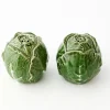 Cabbage Ceramic Salt & Pepper Shakers