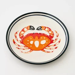 Crab Ceramic Side Plate