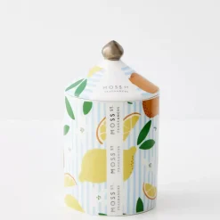 Crushed Salt & Lemon Zest Soy Scented Candle