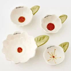 Daisy Ceramic Measuring Cup Set