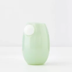 Droplet Glass Tumbler Set Green