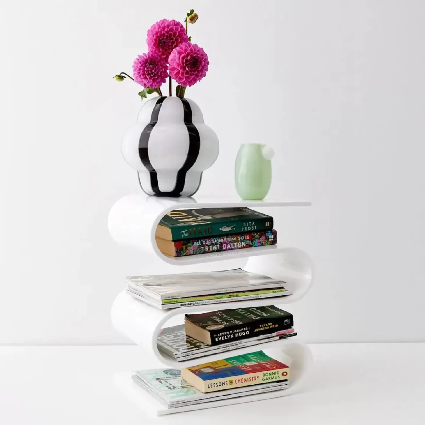 Droplet Glass Tumbler Set Green