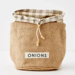 Farmstead Cotton/Jute Onion Bag