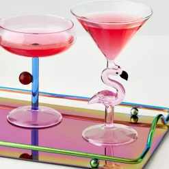 Flamingo Stem Cocktail Glass