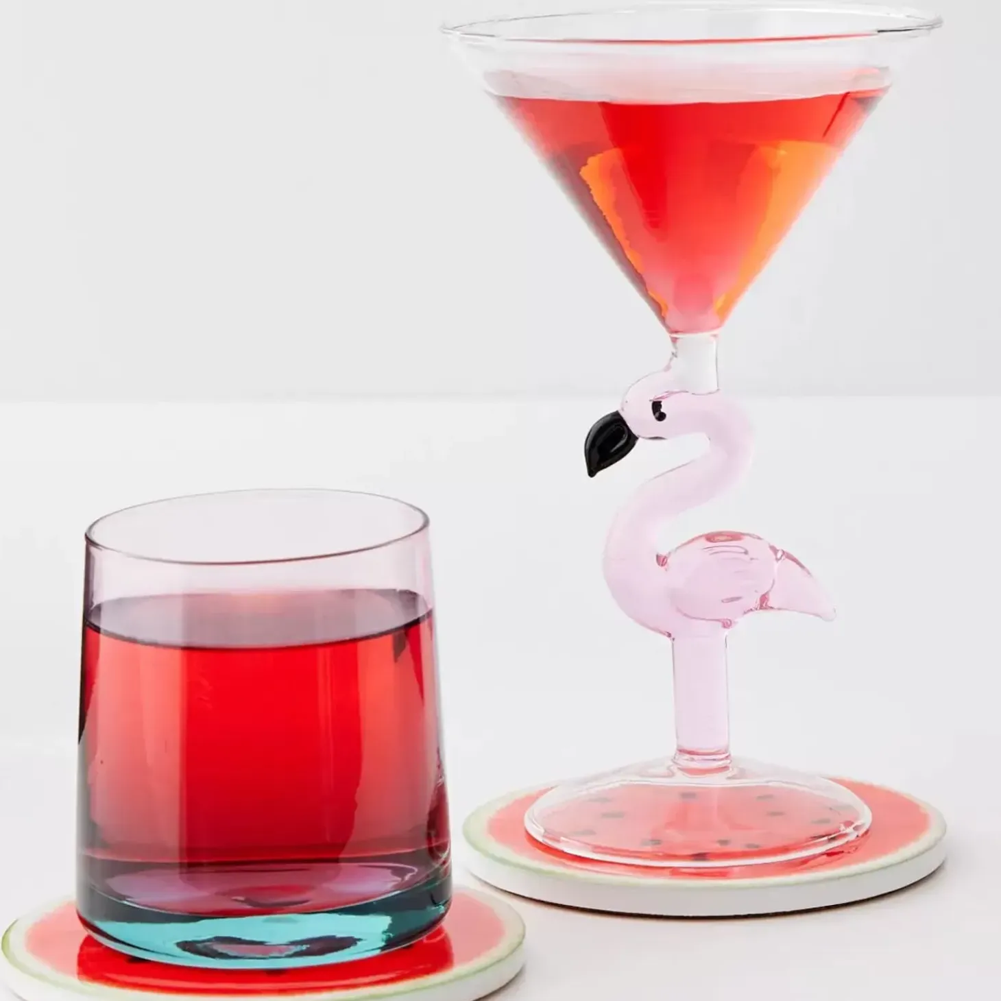 Flamingo Stem Cocktail Glass