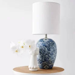 Gemelli Ceramic Vase White