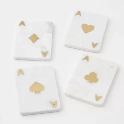 Lady Luck Marble Coaster Set