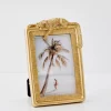 Leopard Resin Photo Frame Gold