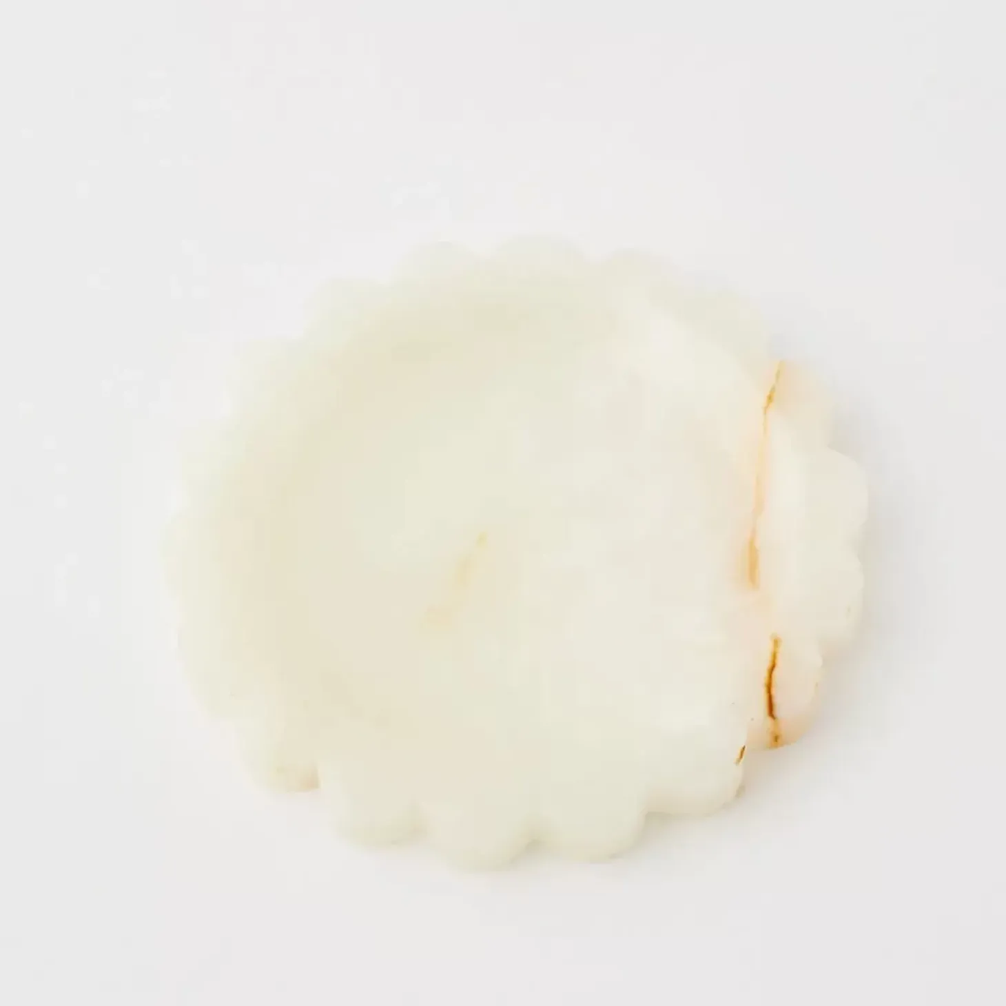 Marble Scallop Decorative Tray Beige