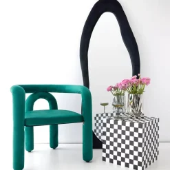 Mercury Metal Vase Silver