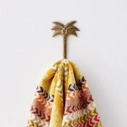 Miami Brass Wall Hook Gold