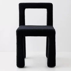 Nordic Accent Chair Boucle Black