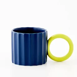 Piccolo Ceramic Coffee Cup Navy
