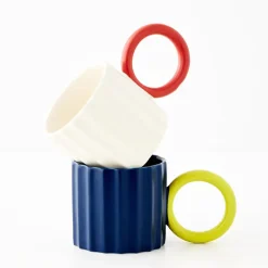 Piccolo Ceramic Coffee Cup Navy