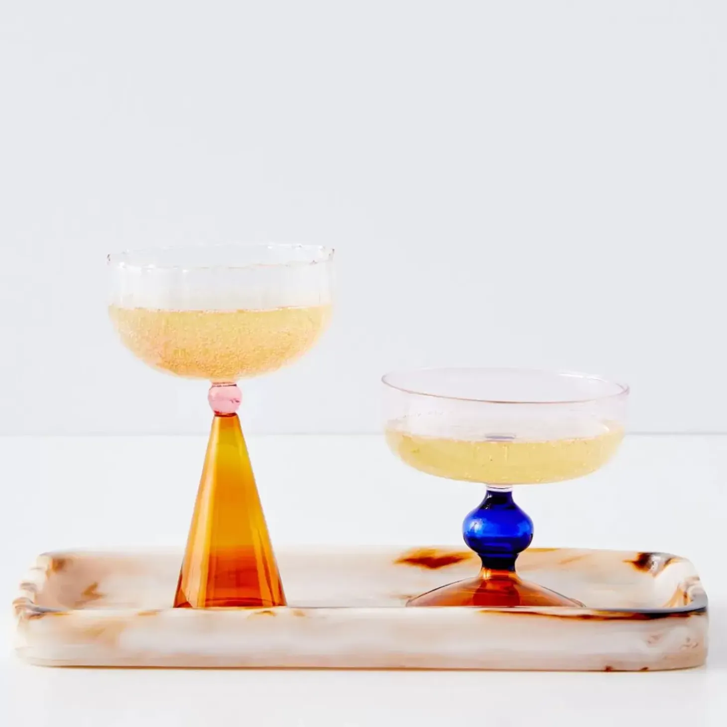 Resin Decorative Tray Tortoiseshell