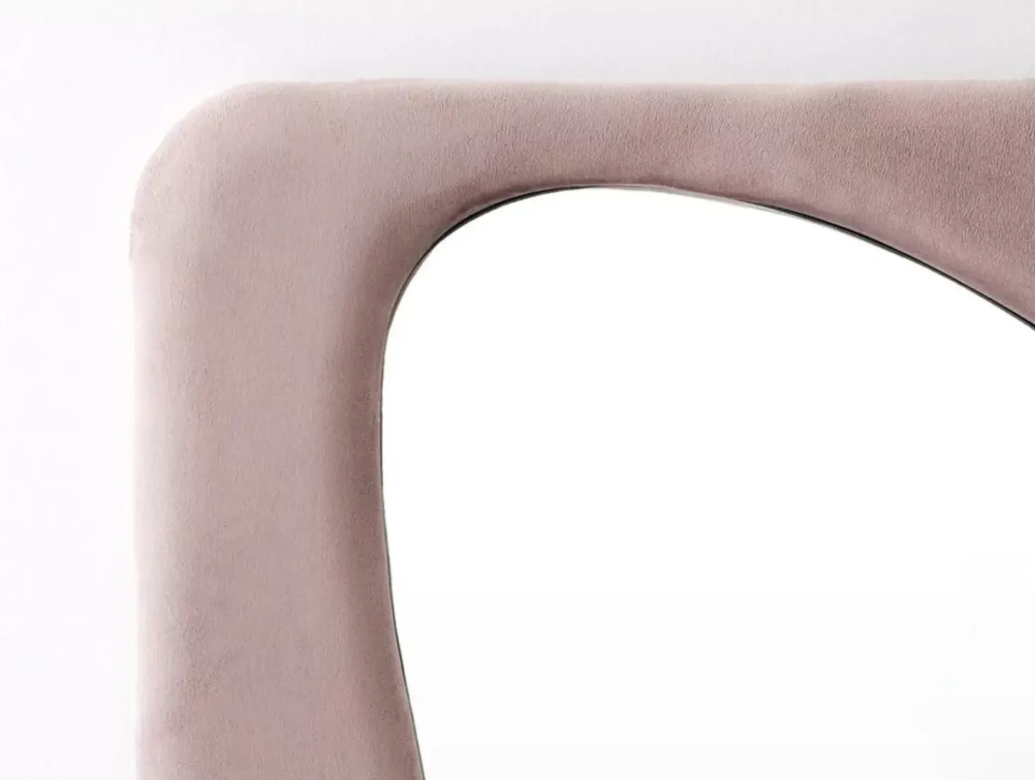 Ripples Velvet Full Length Mirror Mushroom