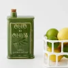 Sicilian Ceramic Olive Oil Bottle Green