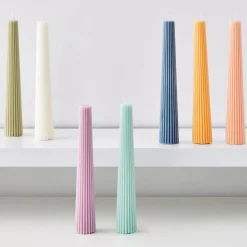 Soy Taper Candle Cream