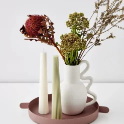 Soy Taper Candle Moss