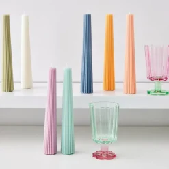 Soy Taper Candle Peach