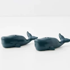 Wally Whale Ceramic Salt & Pepper Shakers