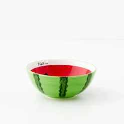 Watermelon Ceramic Bowl Red