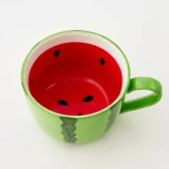 Watermelon Ceramic Mug Red